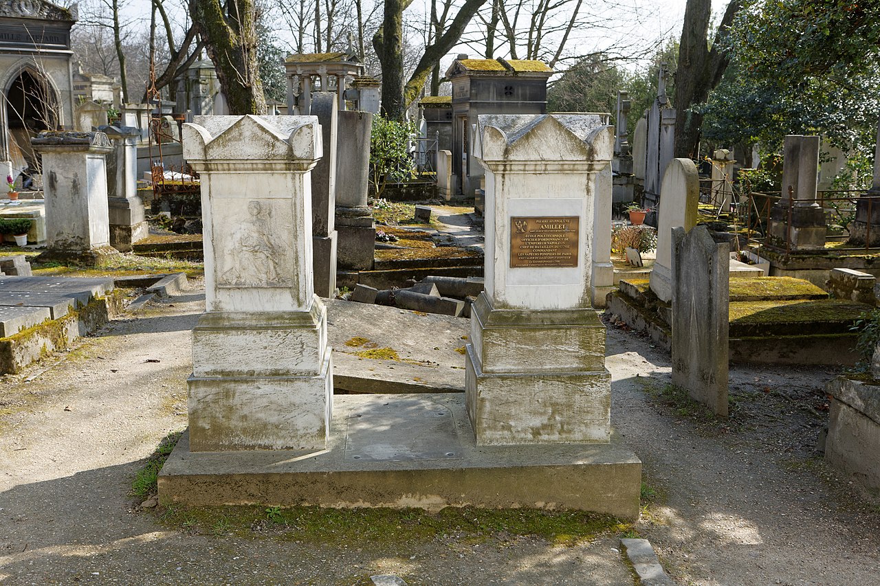 Grave of Amillet by Joseph-Marius Ramus
