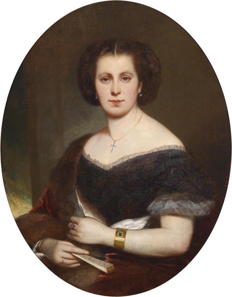 Portrait of a Countess Esterhazy by Joseph Matthäus Aigner