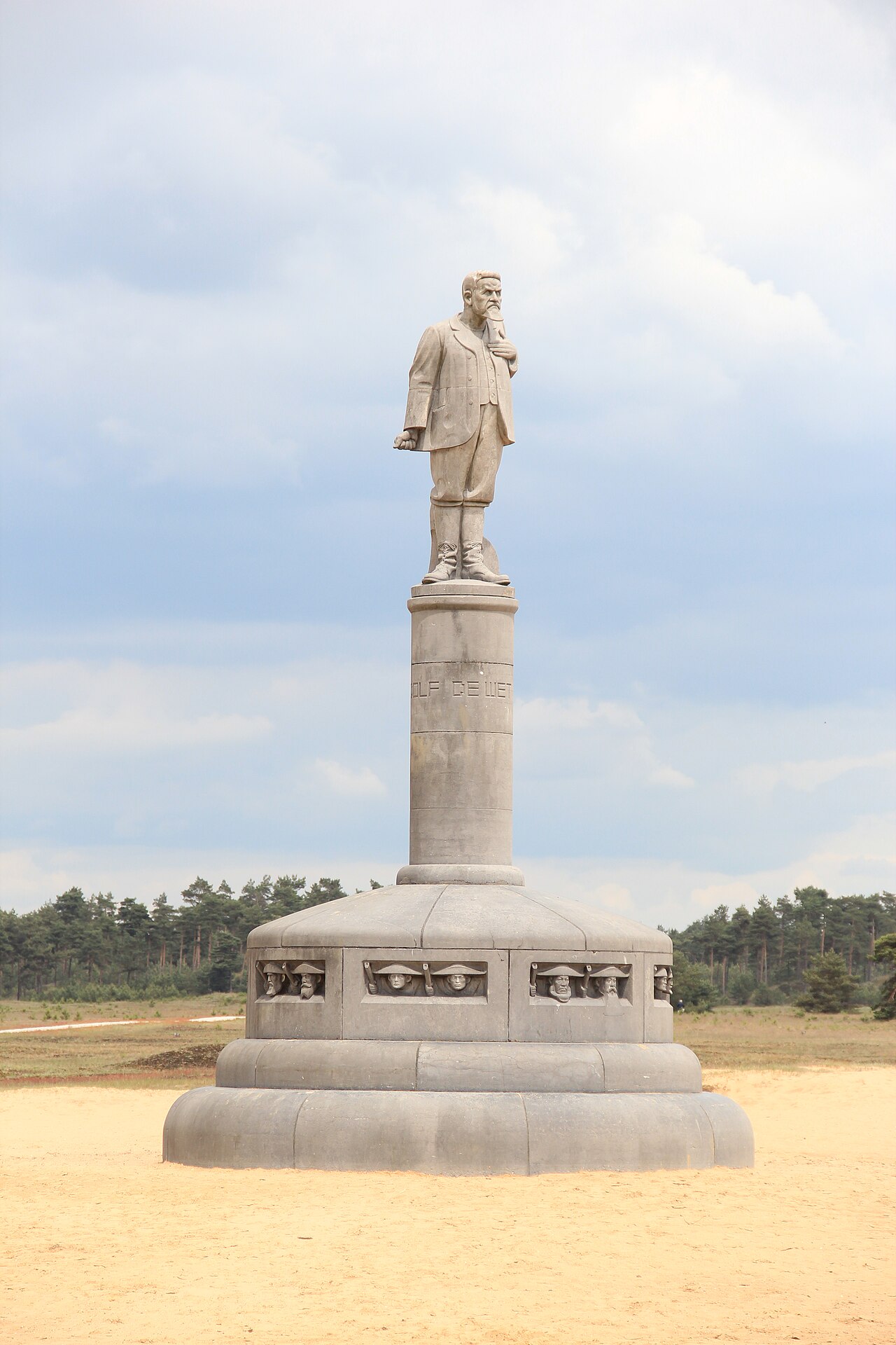 Monument Christiaan de Wet by Joseph Mendes da Costa