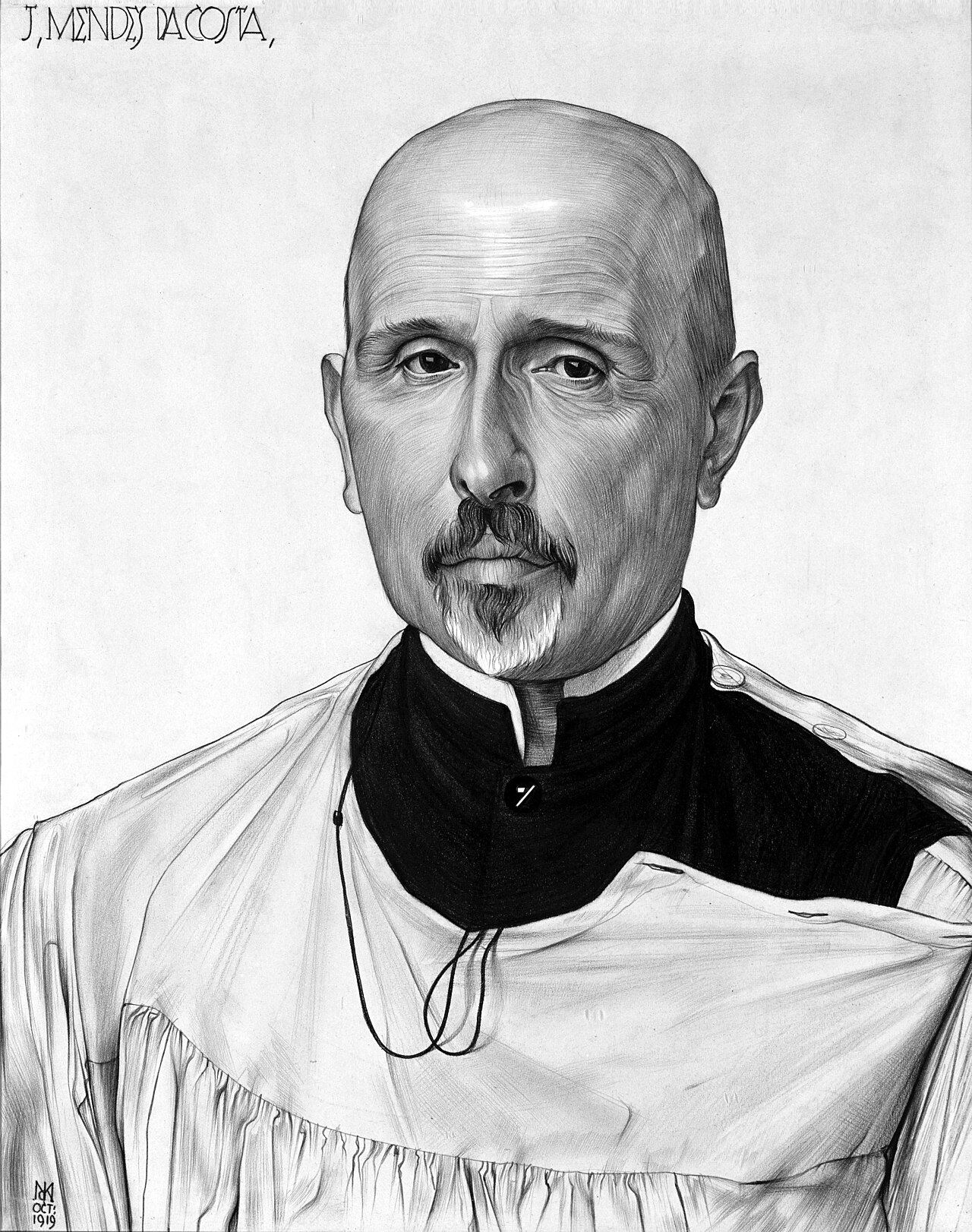 Portrait of Joseph Mendes da Costa