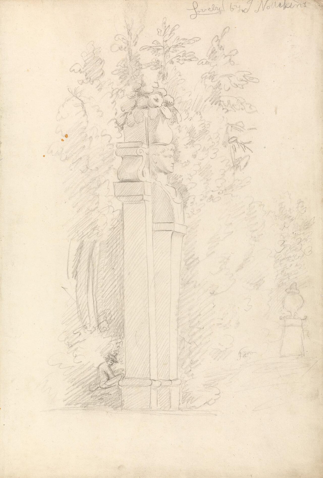 A Term in a Garden by Joseph Nollekens