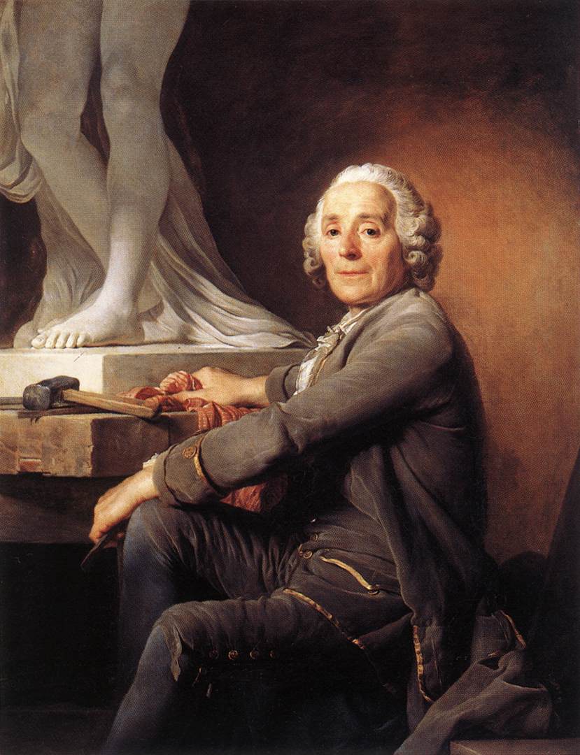 Christophe Gabriel Allegrain by Joseph-Siffred Duplessis
