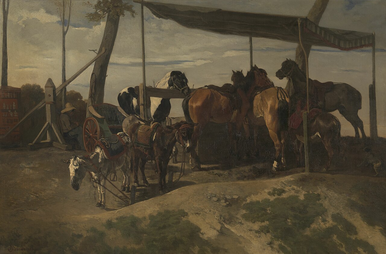 Horses and Donkeys for Hire by Joseph Stevens