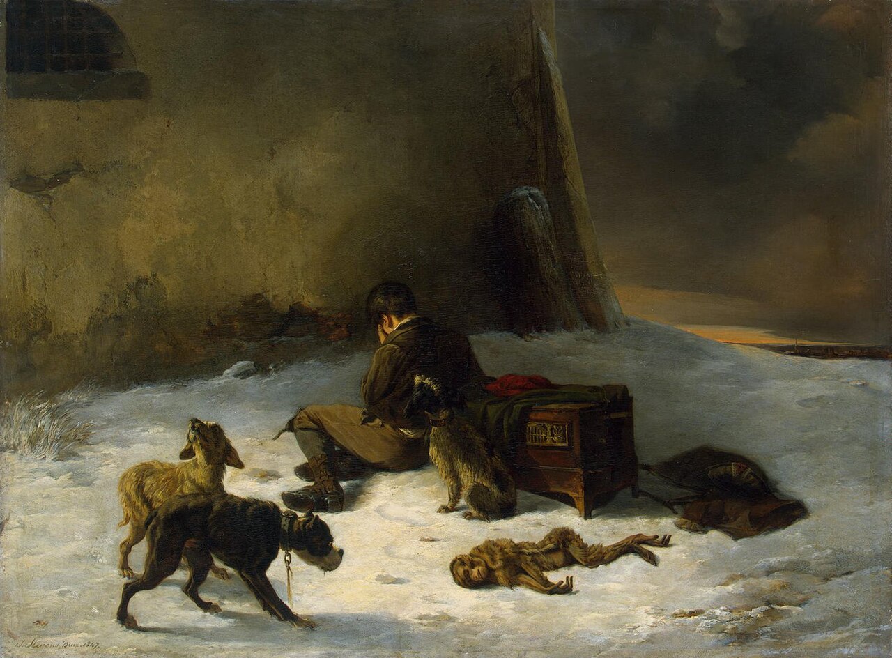 Travelling Actor's Misfortune by Joseph Stevens