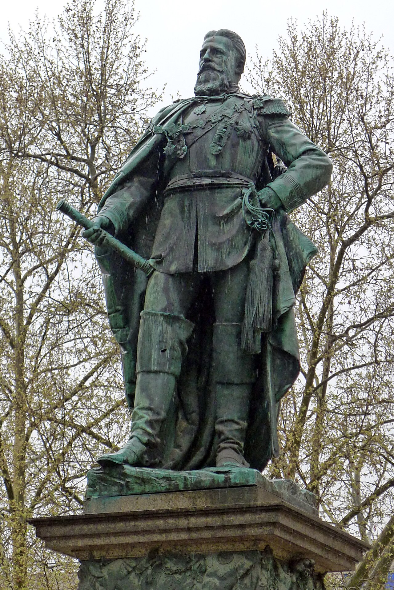 Kaiser Friedrich memorial by Joseph Uphues