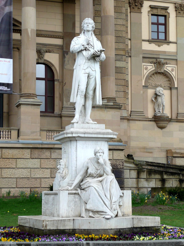 Schiller memorial by Joseph Uphues