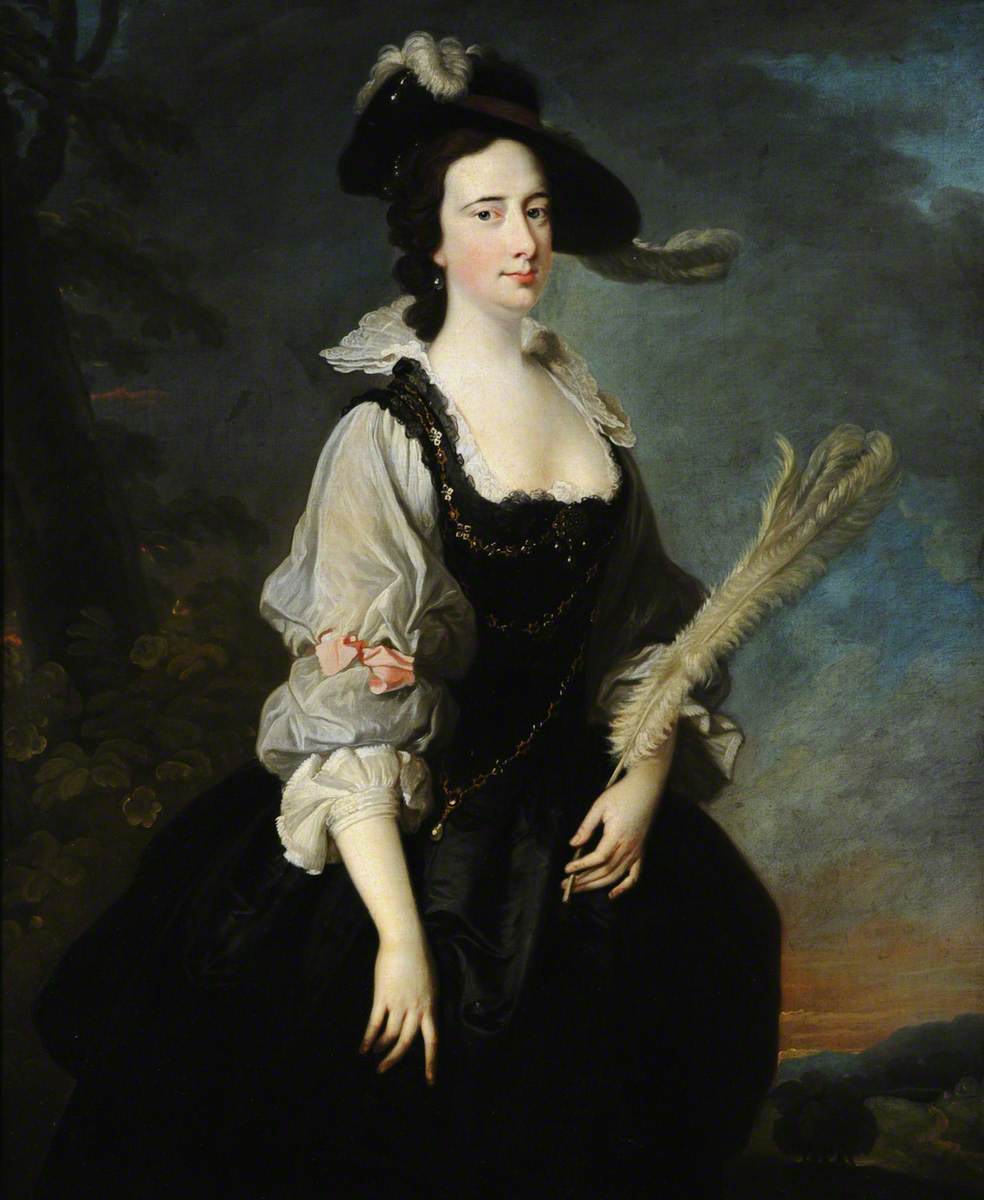 Lady Lucy Manners, Duchess of Montrose (1717 – 1788) by Joseph Van Aken