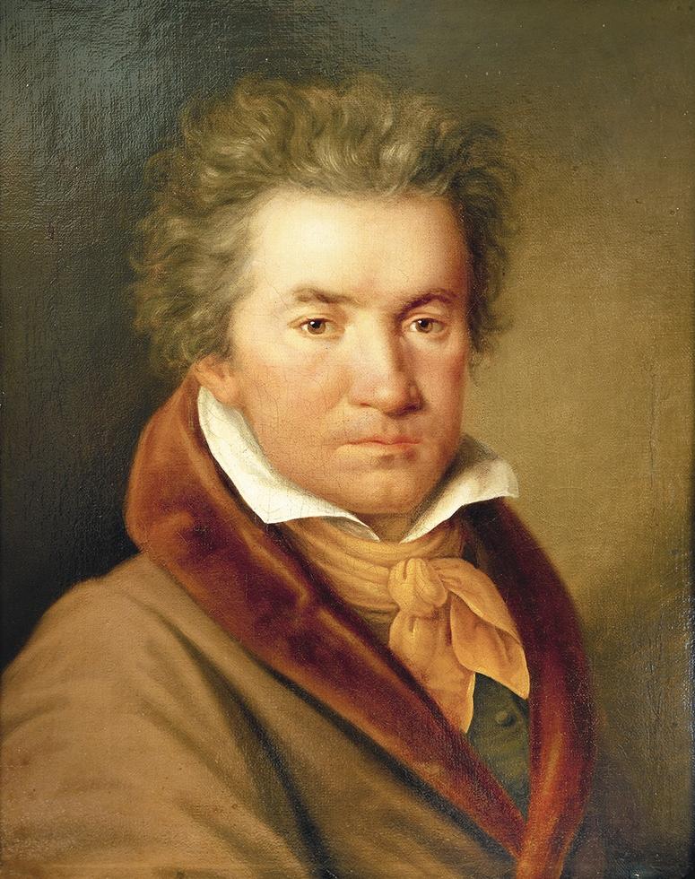 Porträt des Ludwig van Beethoven by Joseph Willibrord Mähler