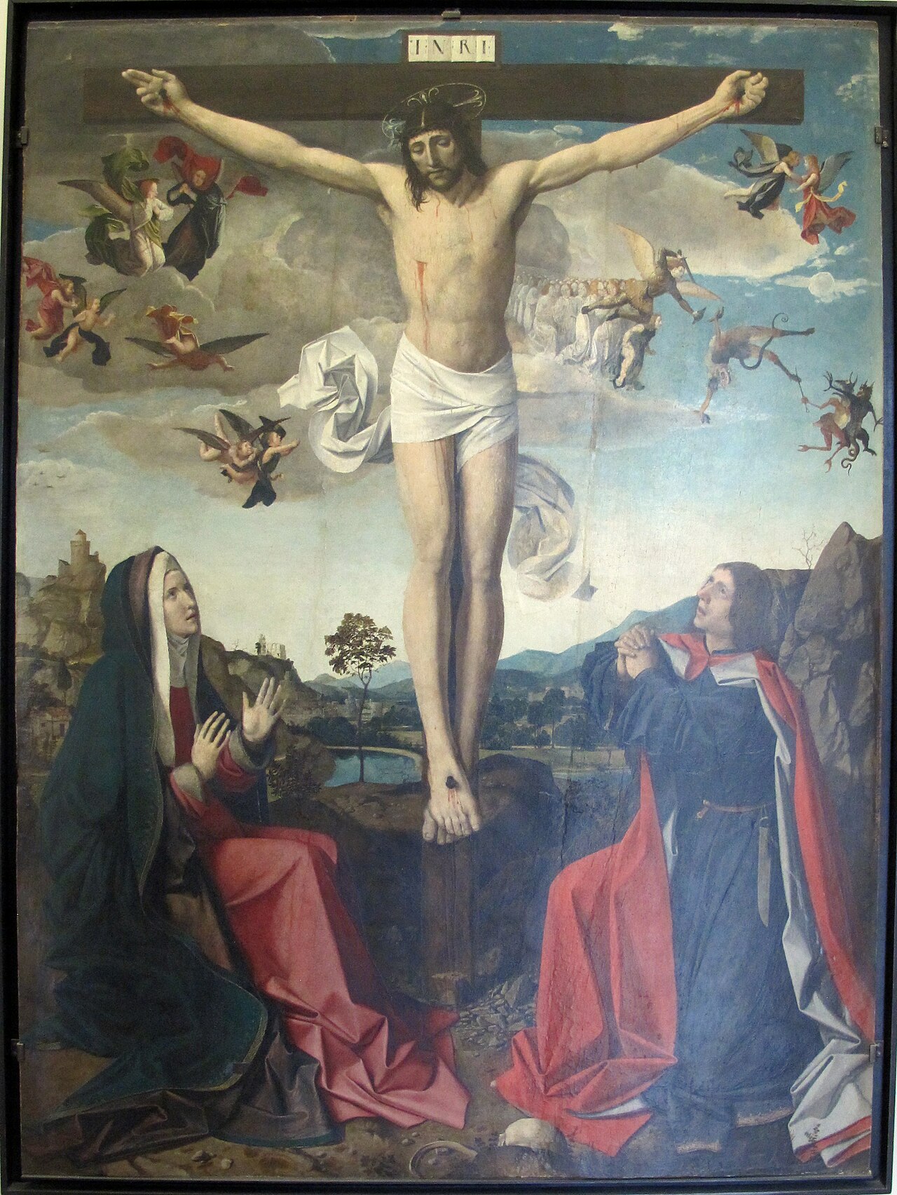 Calvary by Josse Lieferinxe