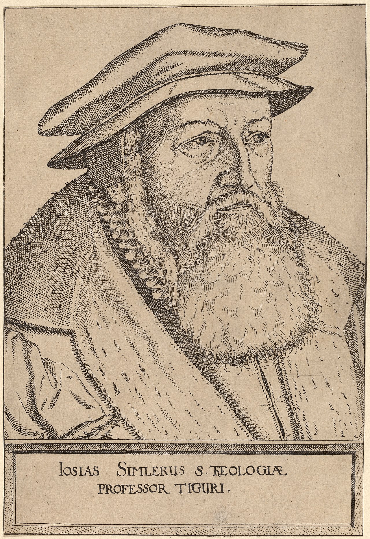 Josias Simler by Jost Amman