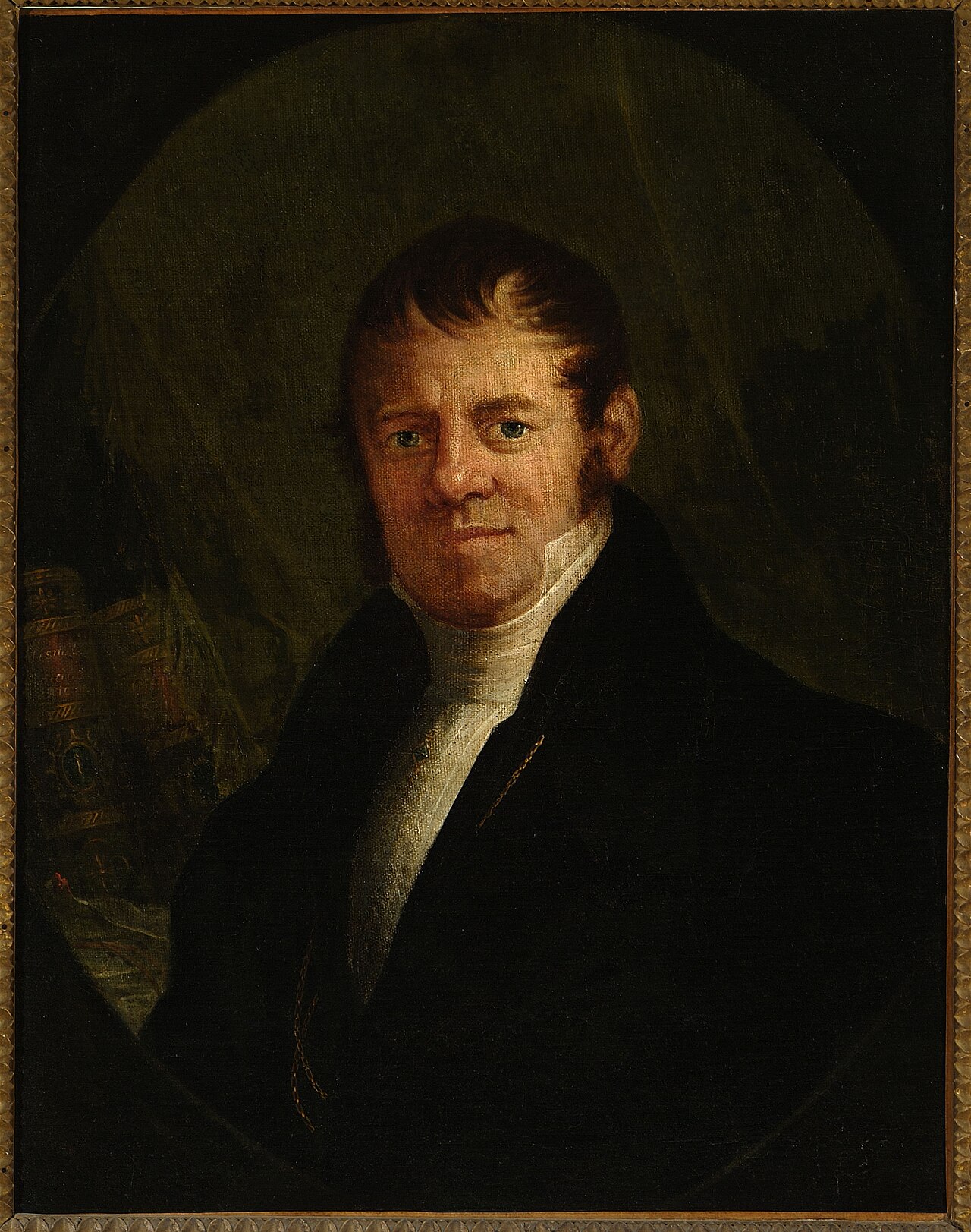 Portrait of Mikołaj Tyrchowski, professor at St. Anne's Secondary School by Józef Brodowski the Elder