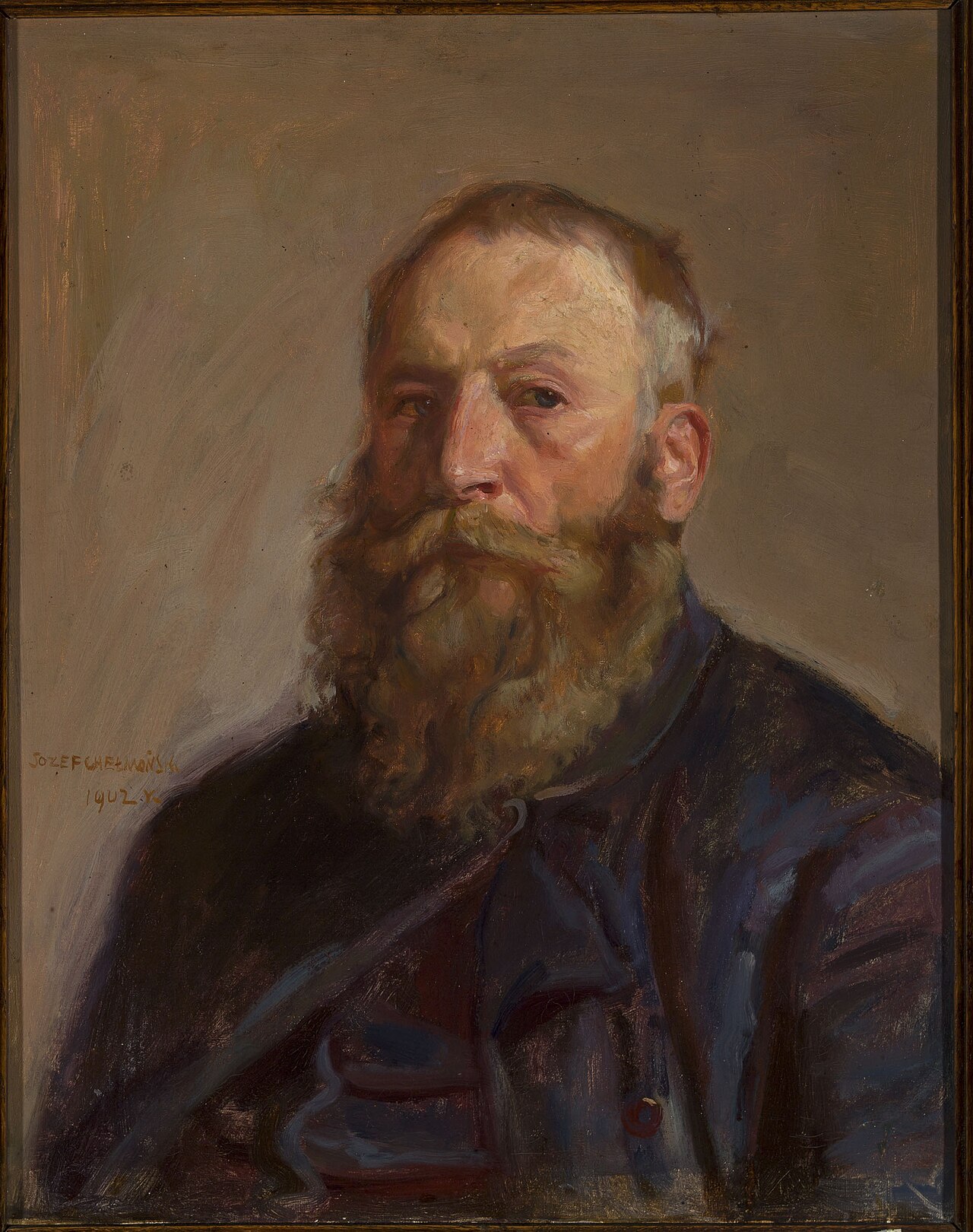 Portrait of Józef Chełmoński