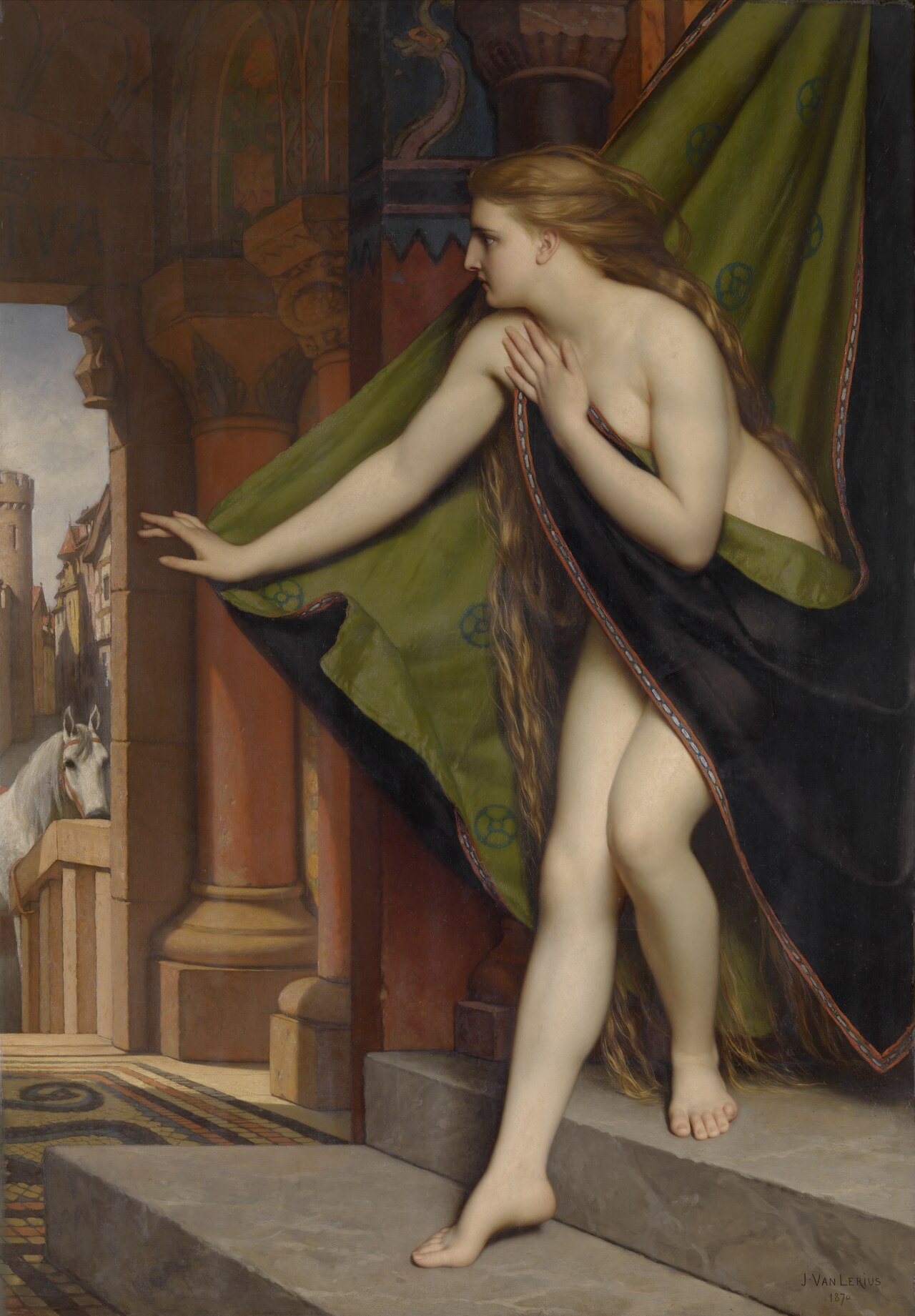 Lady Godiva by Jozef Van Lerius