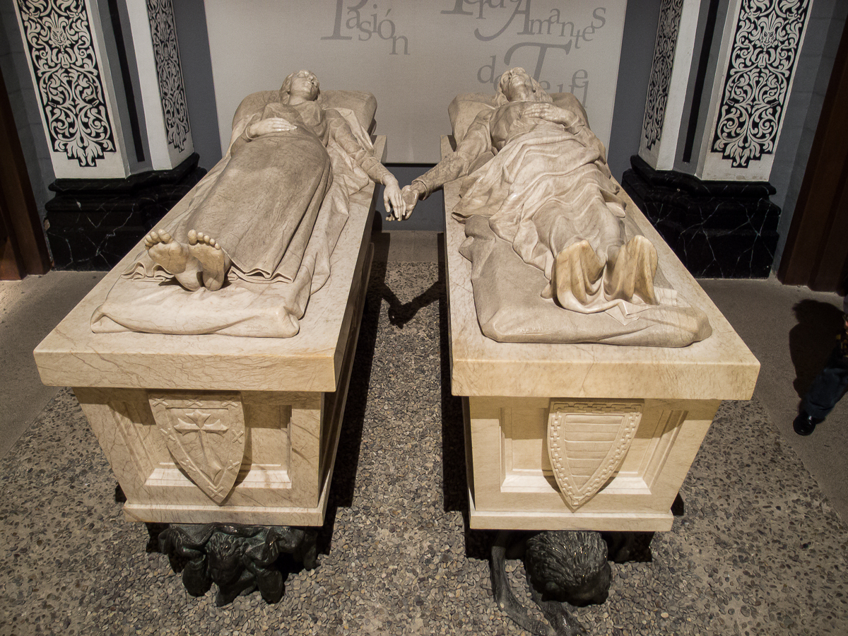 Sepulchres of the Lovers of Teruel by Juan Ávalos García-Taborda