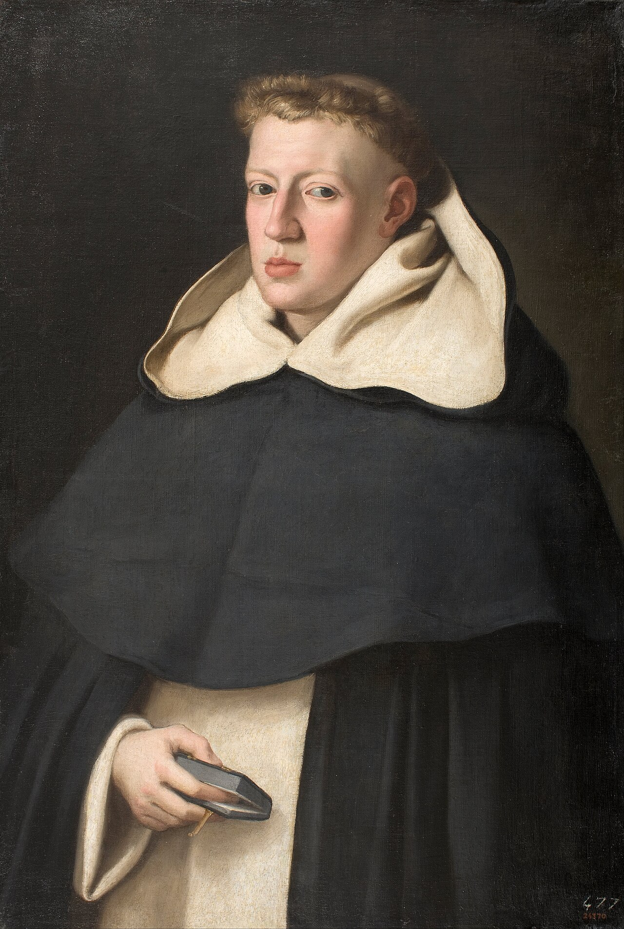 Portrait of Fray Alonso de Santo Tomás by Juan Bautista Maíno