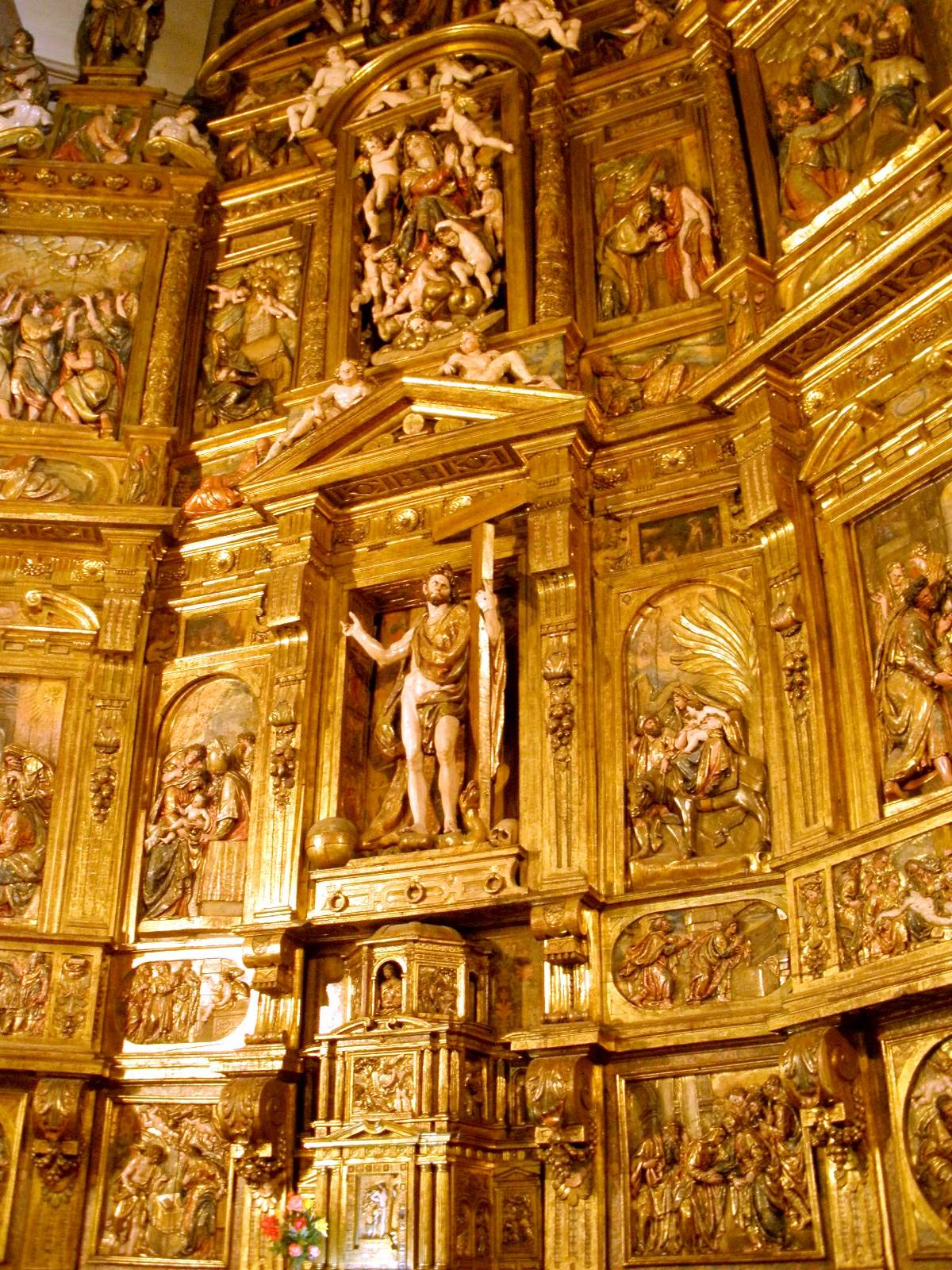 Main altar piece of the Church of Santa María, Tafalla by Juan de Ancheta