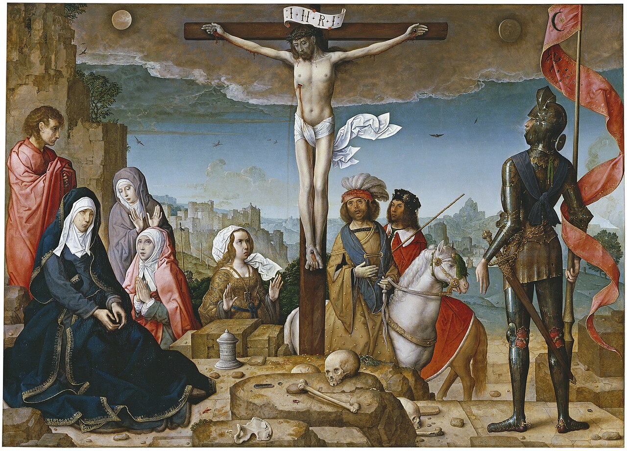 Crucifixion of Christ by Juan de Flandes