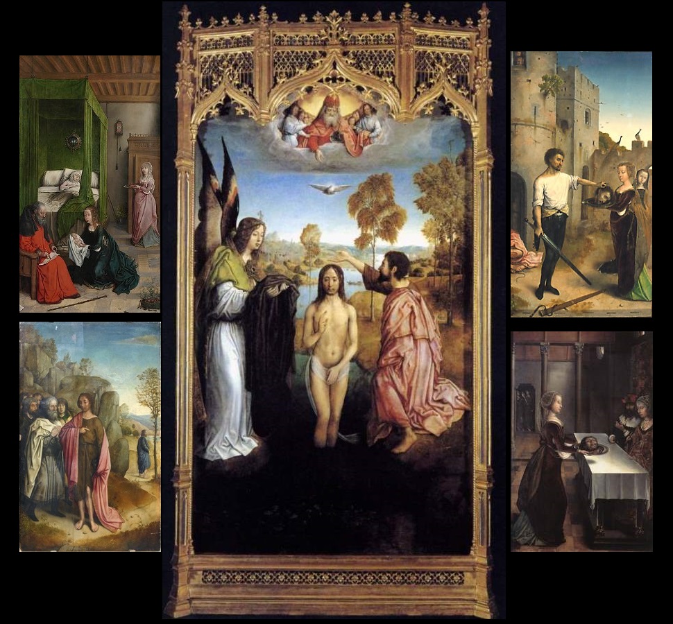 St John Altarpiece by Juan de Flandes