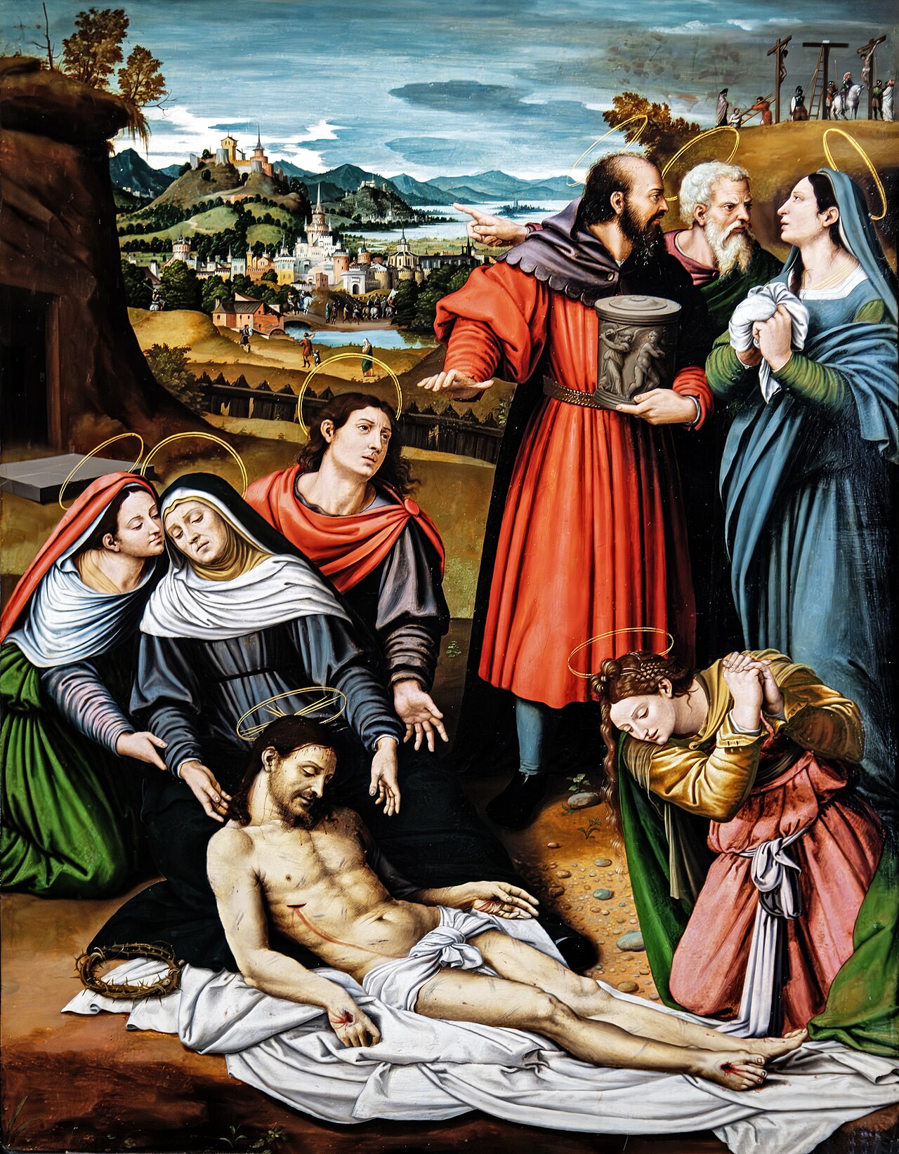 La Déploration du Christ by Juan de Juanes