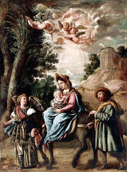 Flight into Egypt by Juan de Pareja