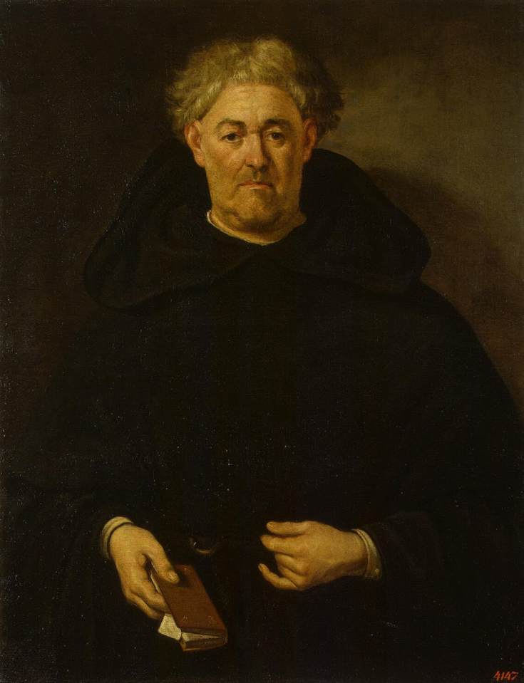 Portrait of a Monk by Juan de Pareja