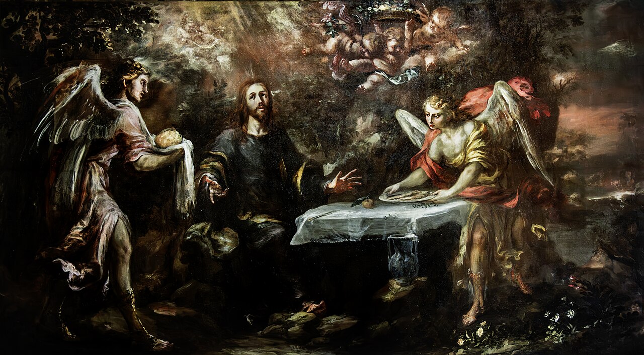Christ Served by the Angels by Juan de Valdés Leal