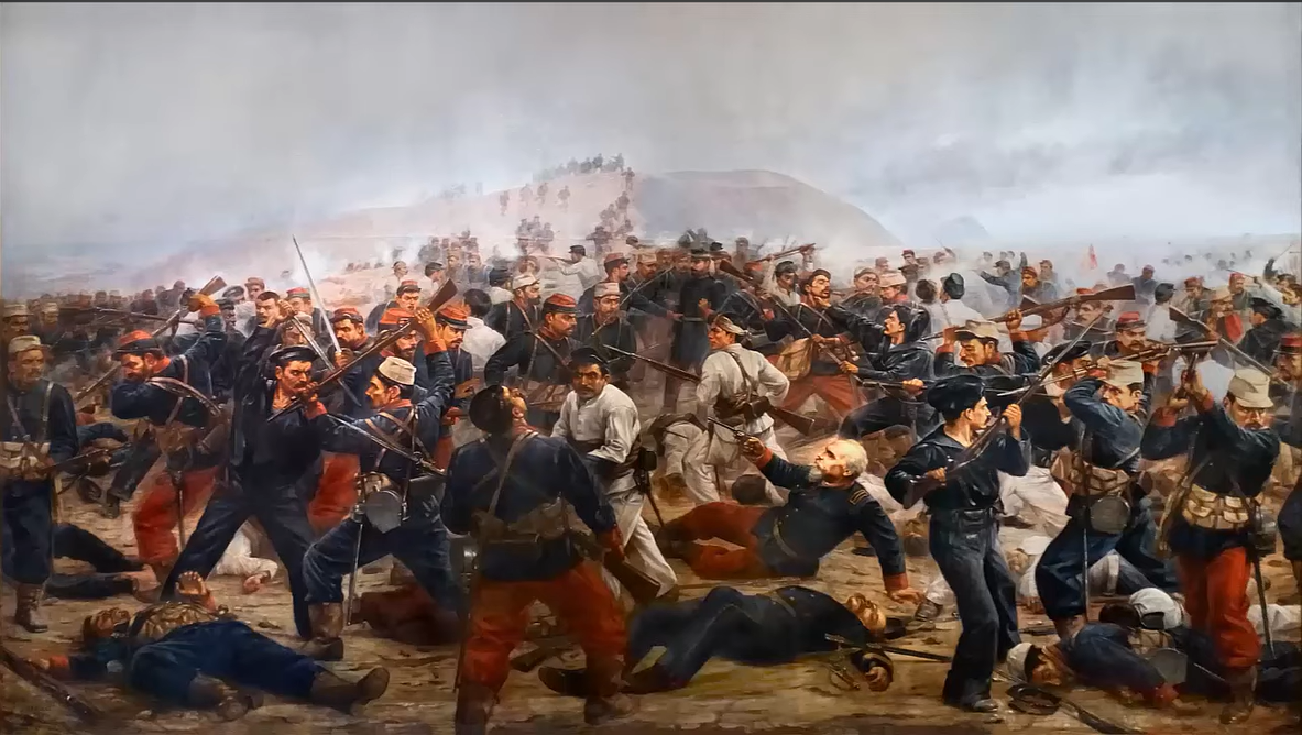 Battle of Arica - War of the Pacific by Juan Lepiani