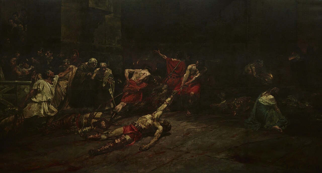 Spoliarium by Juan Luna