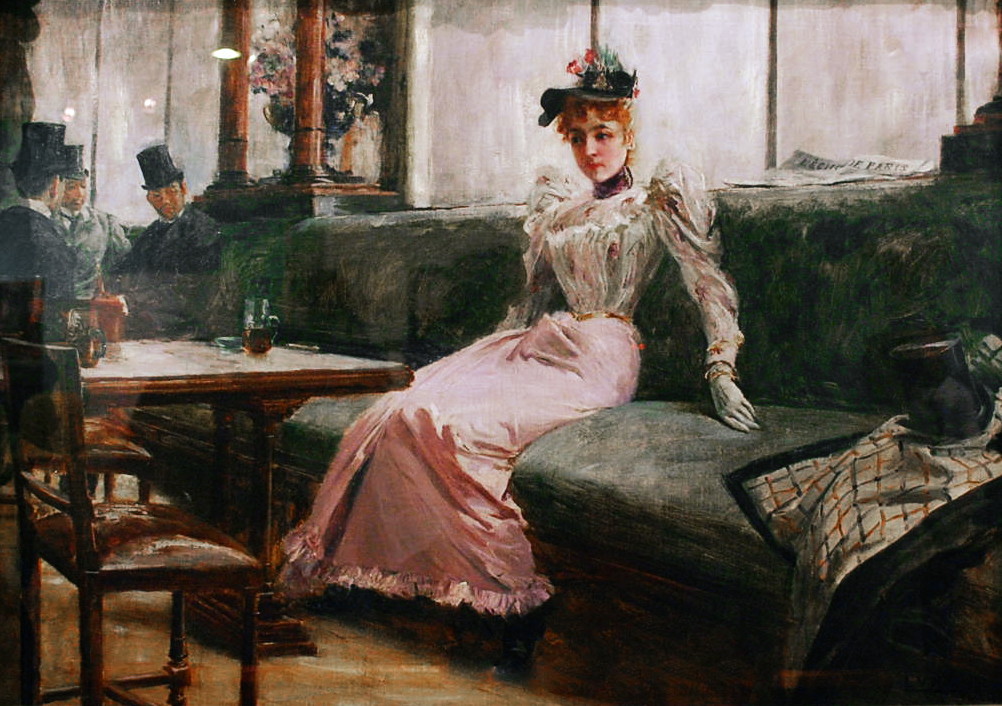 The Parisian Life by Juan Luna