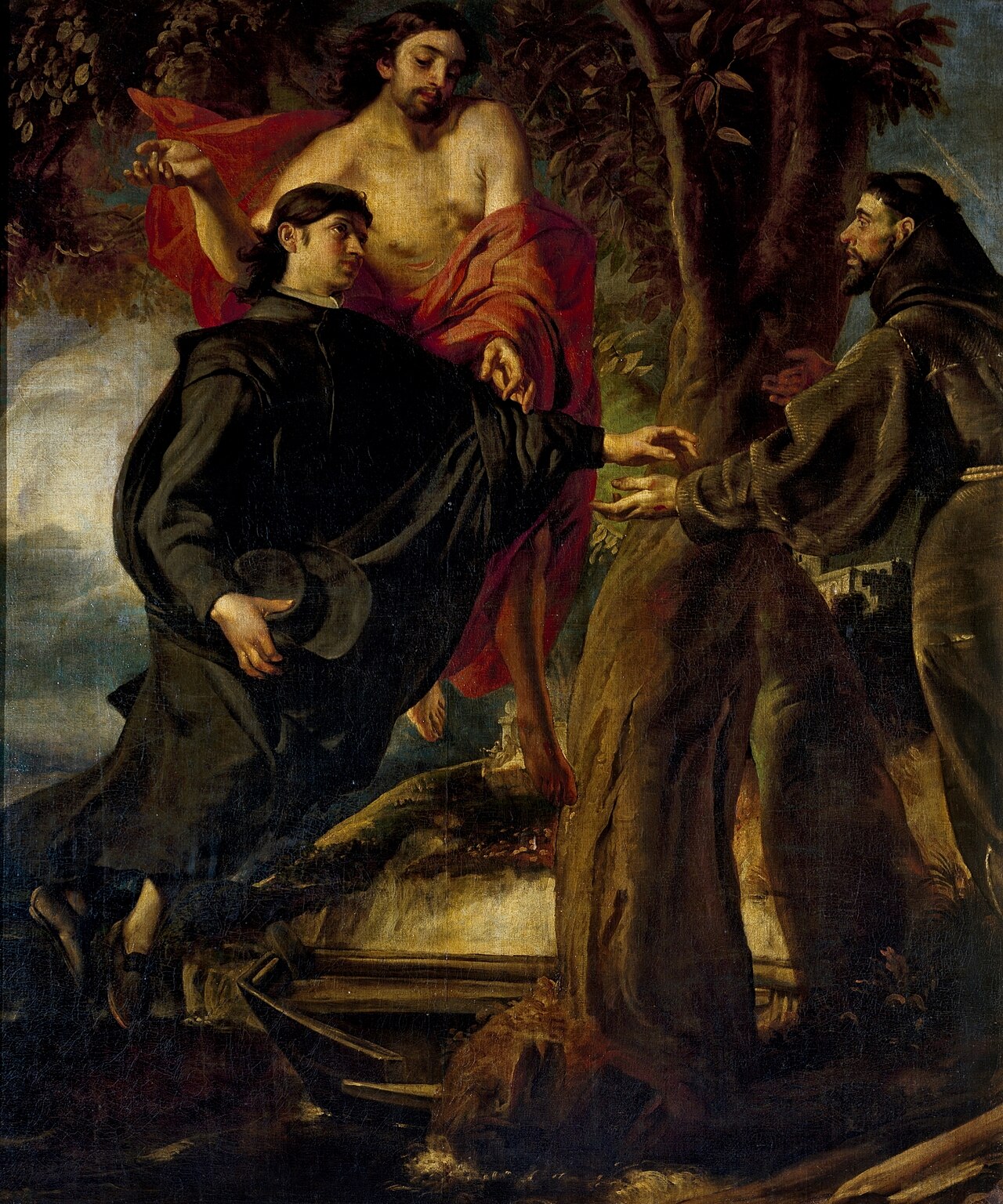 Passage from the Life of Saint Francis by Juan Martín Cabezalero