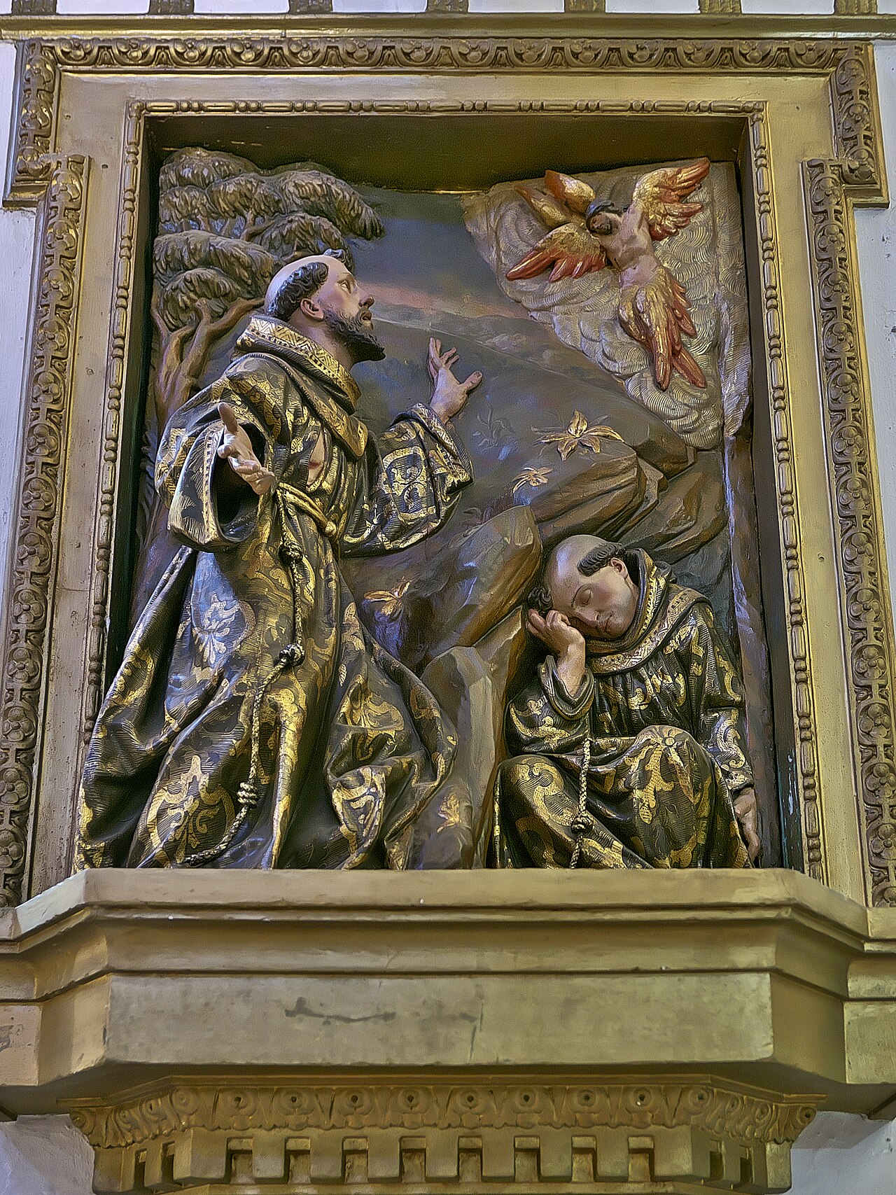 Saint Francis receiving the Stigmata by Juan Martínez Montañés
