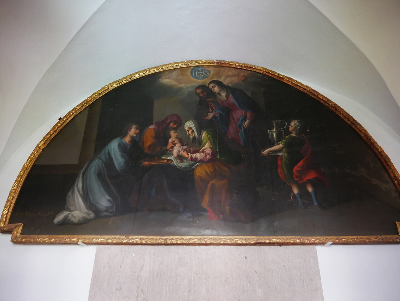 The circumcision by Juan Rodríguez Juárez