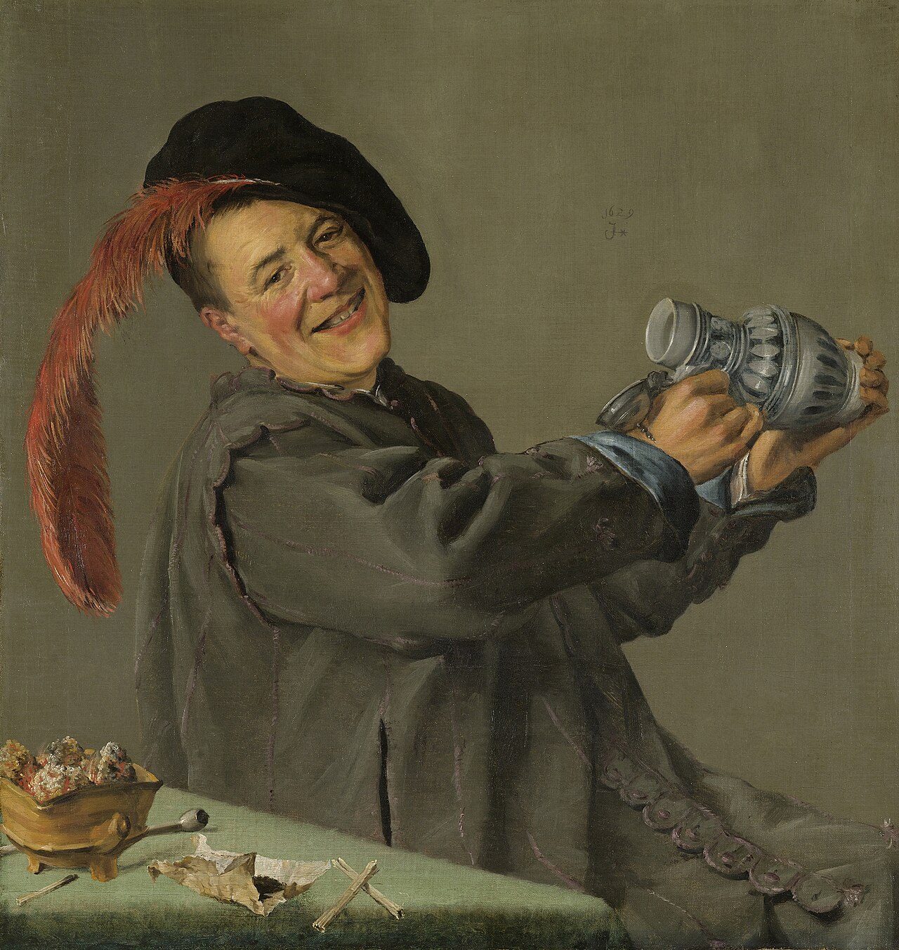The Jolly Toper by Judith Leyster