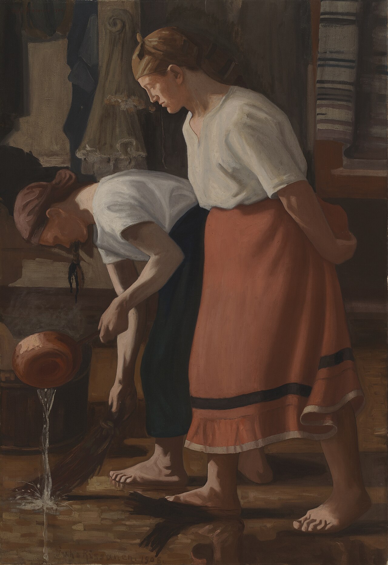Scrubbing the Floor by Juho Rissanen