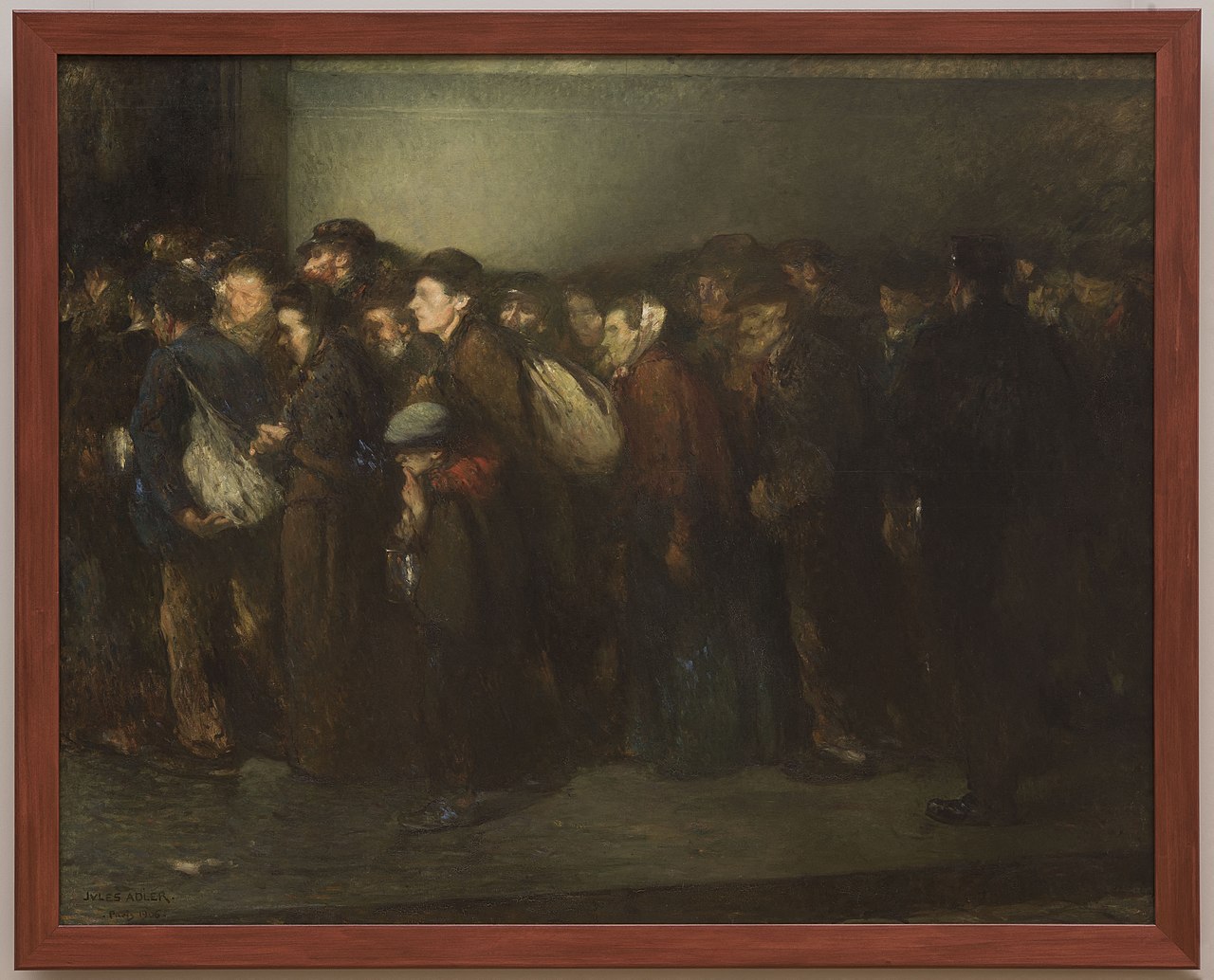 Soup of the poor by Jules Adler