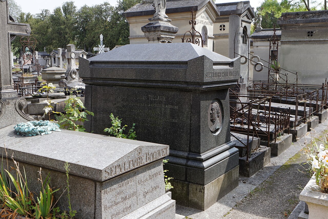 Grave of Tillaux by Jules-Clément Chaplain
