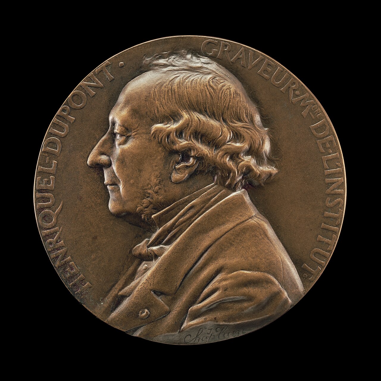 Henriquel Dupont, 1797-1892, Draftsman and Engraver by Jules-Clément Chaplain
