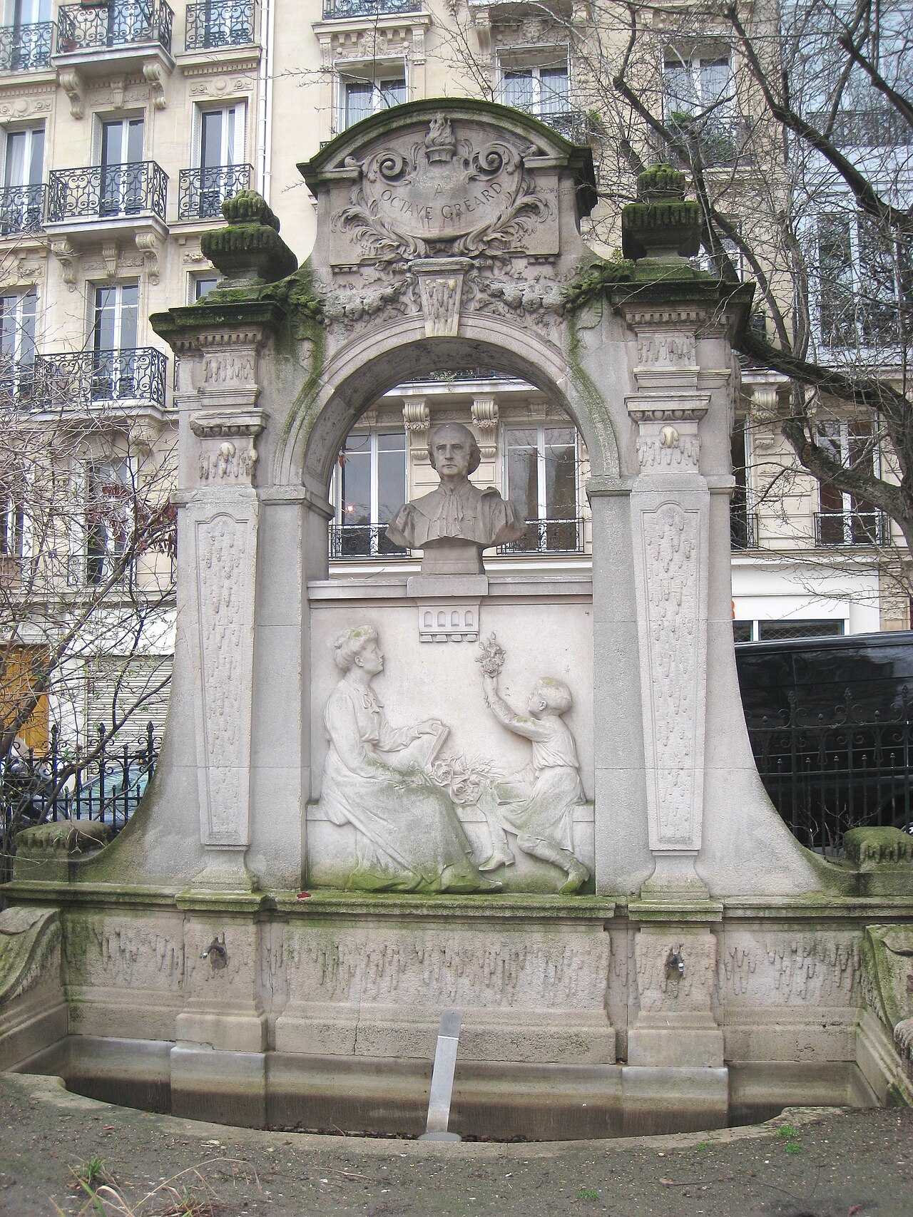 monument to Octave Gréard by Jules-Clément Chaplain