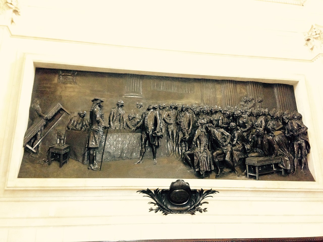 Mirabeau répondant à Dreux-Brézé by Jules Dalou