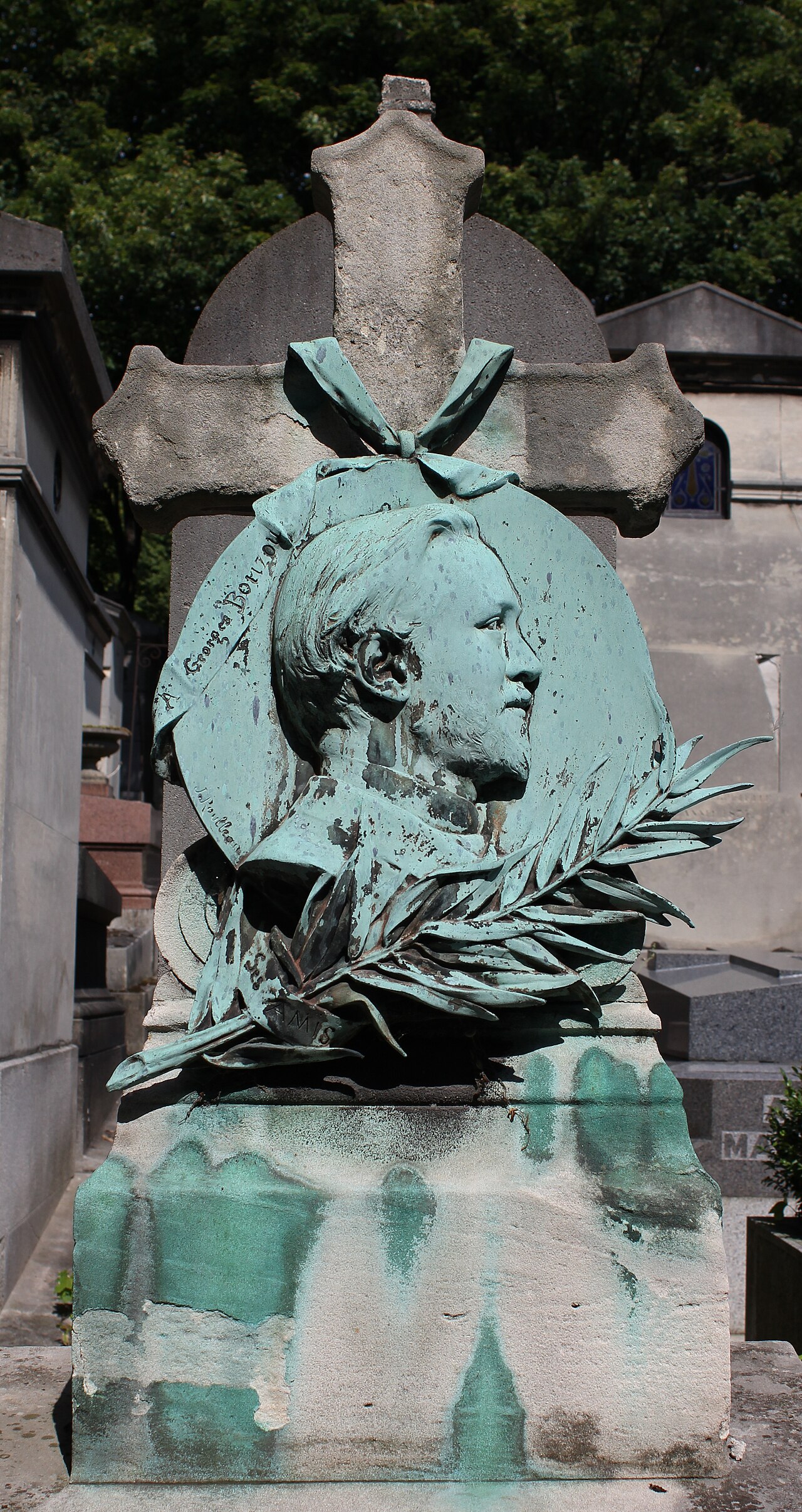 Grave of Bouzou by Jules Roulleau