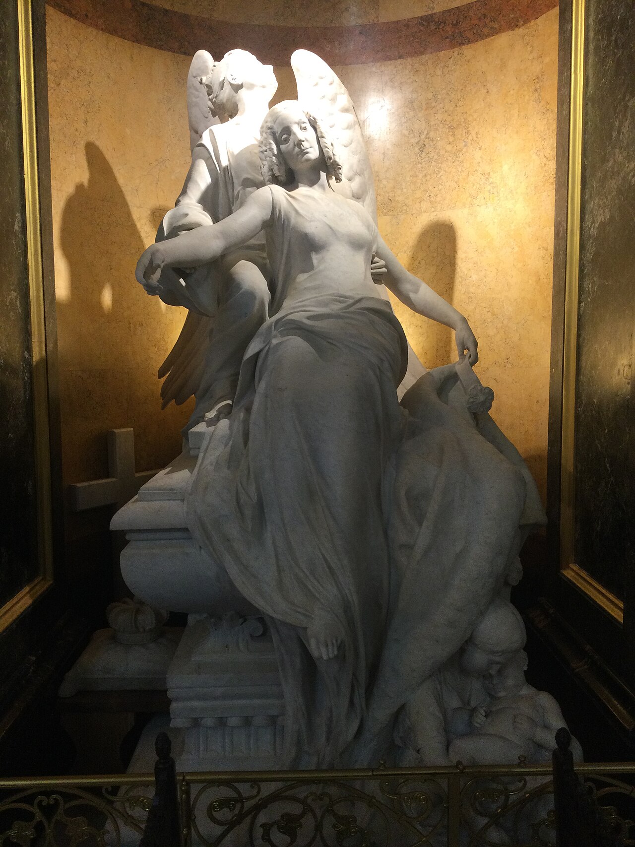 Grave of Zoe Brâncoveanu by Jules Roulleau