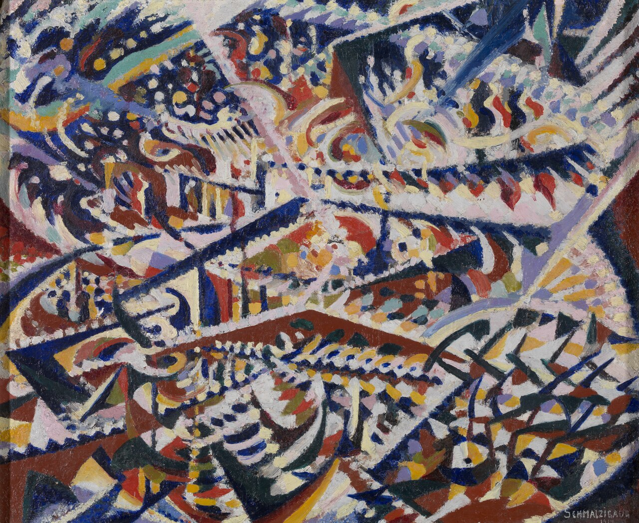 Impression in a Dance Hall by Jules Schmalzigaug