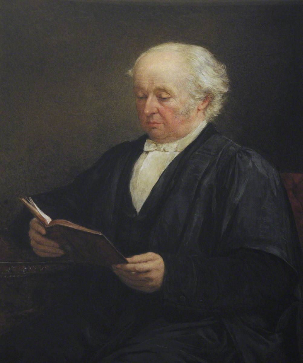 Benjamin Jowett (1817–1893) (after George Frederic Watts) by Julia Abercromby, Baroness Abercromby