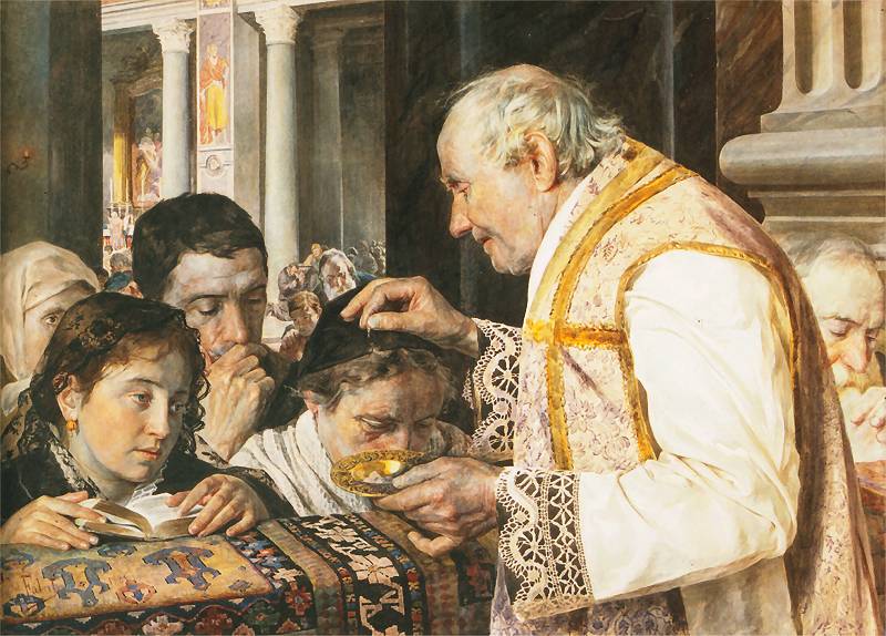 Ash Wednesday by Julian Fałat