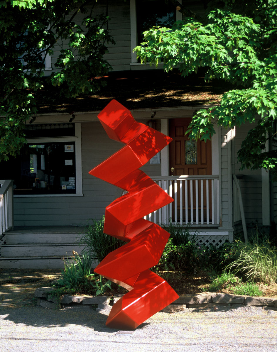 Alpha Helix for Linus Pauling by Julian Voss-Andreae