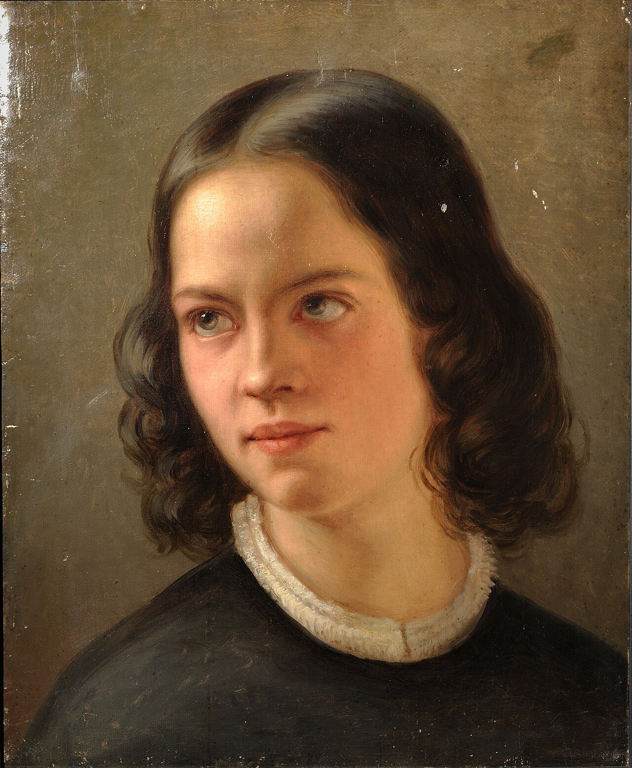Autoportrait by Julie Wilhelmine Hagen-Schwarz