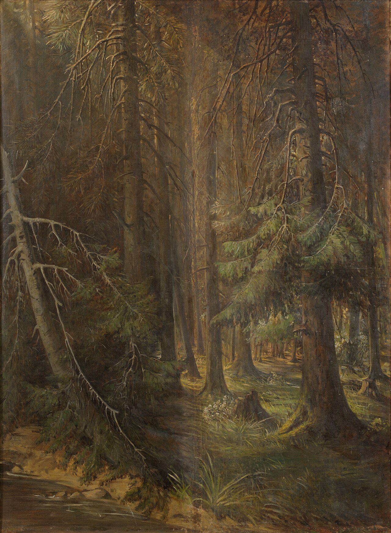 Forest by Julie Wilhelmine Hagen-Schwarz