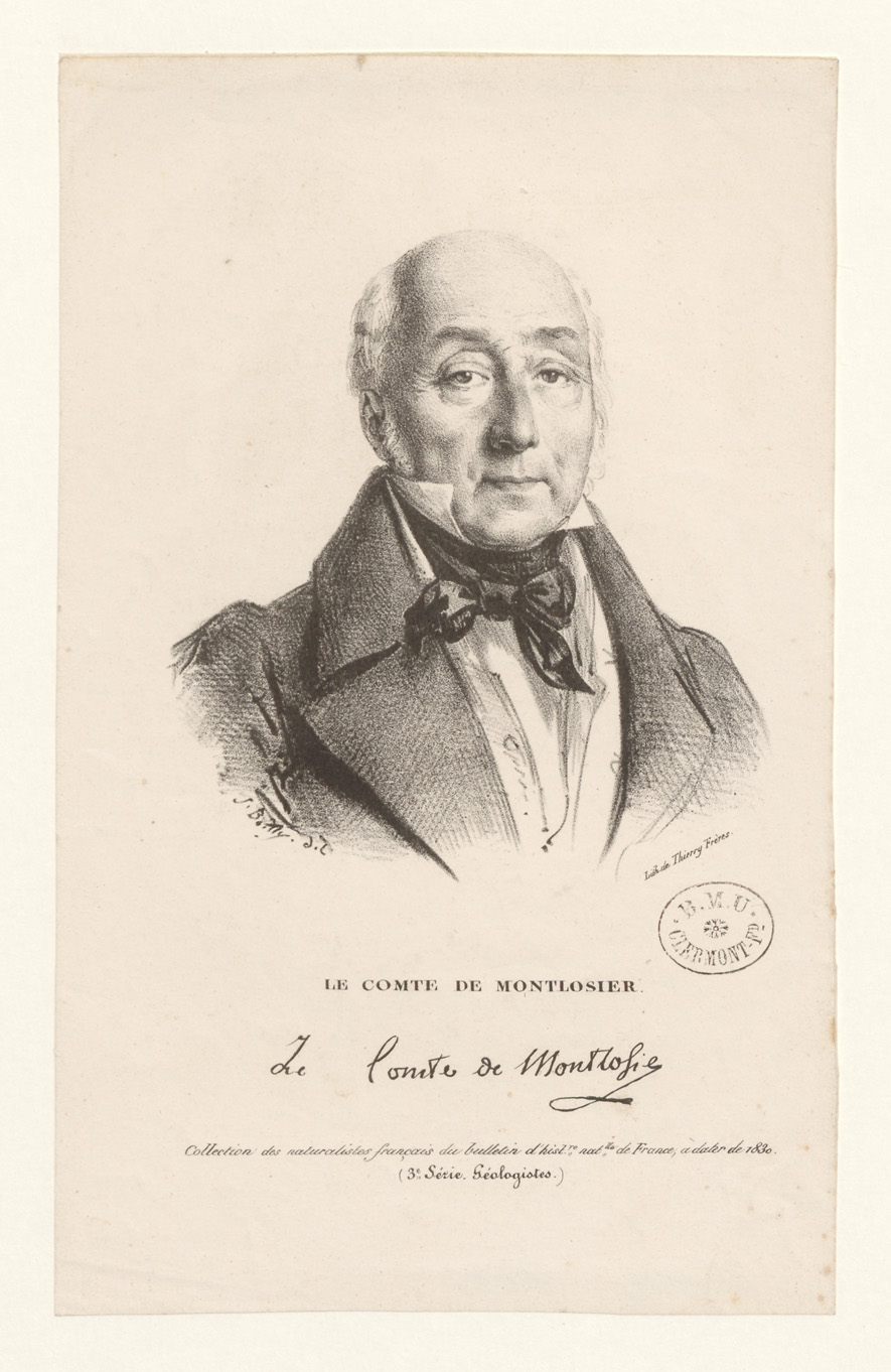 Le comte de Montlosier BOYER 1850 by Julien-Léopold Boilly