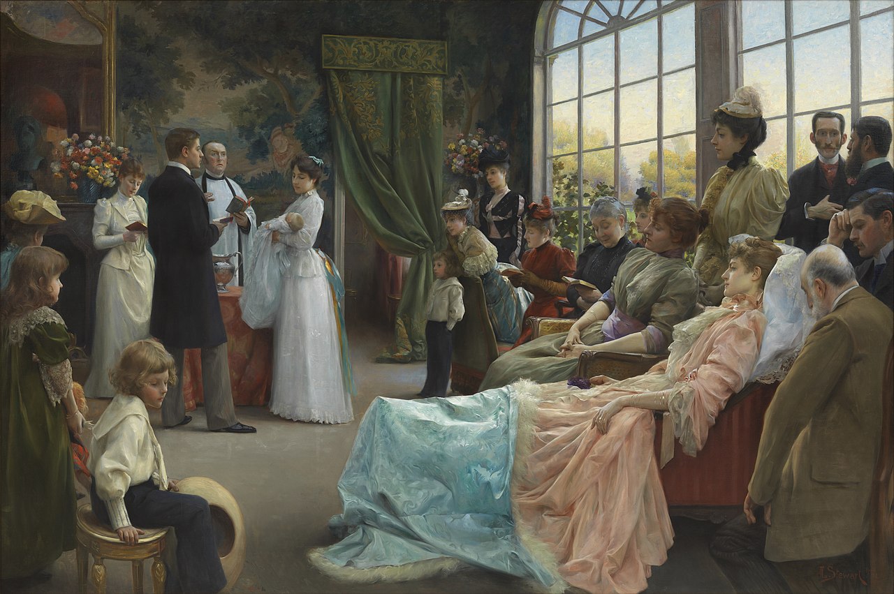 The Baptism by Julius LeBlanc Stewart