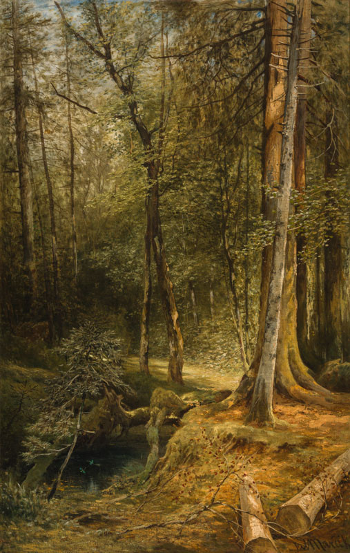 Landscape With a Swamp by Julius Mařák